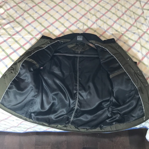 Pronto Uomo Vest. Olive Green - Picture 2 of 4